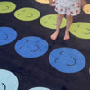 Groovy Grins Smiley Face Rug