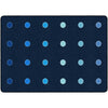 Ocean Mini Dots Classroom Seating Elementary School Rug