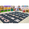 Pastel Paradise Alphabet Star Classroom Rug