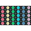 Pop of Color Grid & Circles Seating Rug