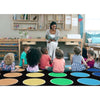 Rainbow Reverie Dots Seating Grid Rug