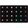 Rainbow Reverie Mini Dots Classroom Seating Rug