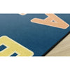 Rainbow Reverie Alphabet Star Classroom Rug