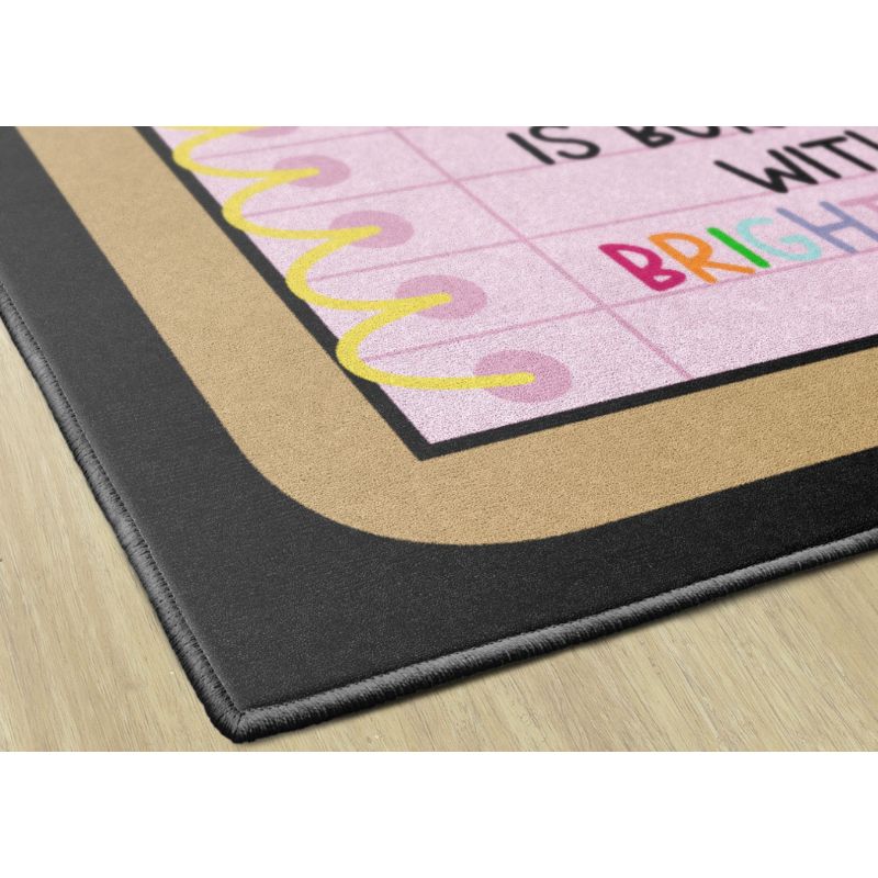 School Days Clipboard Rug