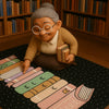 Stack of Books Rug