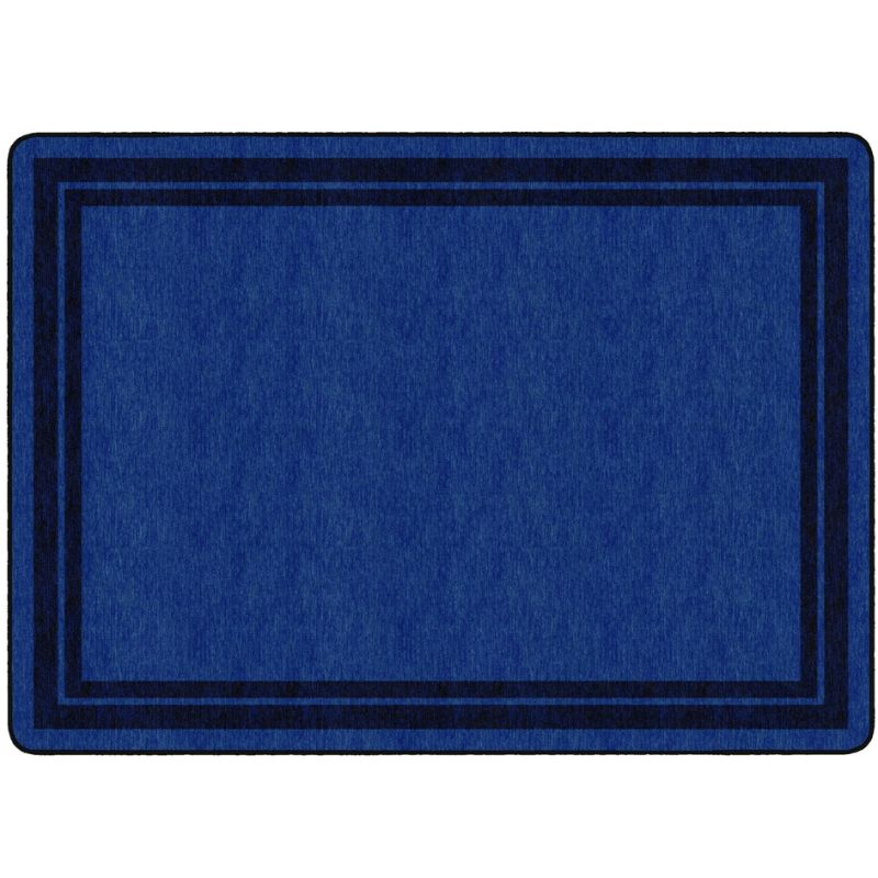 Tone on Tone Dark Border Rug
