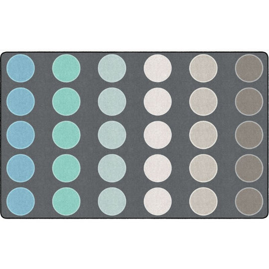 Tranquil Dots Classroom Seating Rug