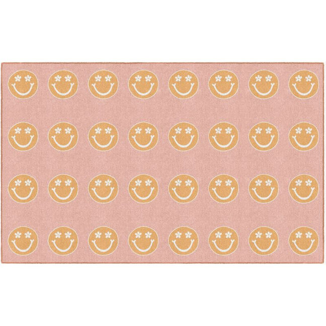 Good Vibes Happy Faces Rug