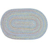 Playtime Braided Oval Area Rug
