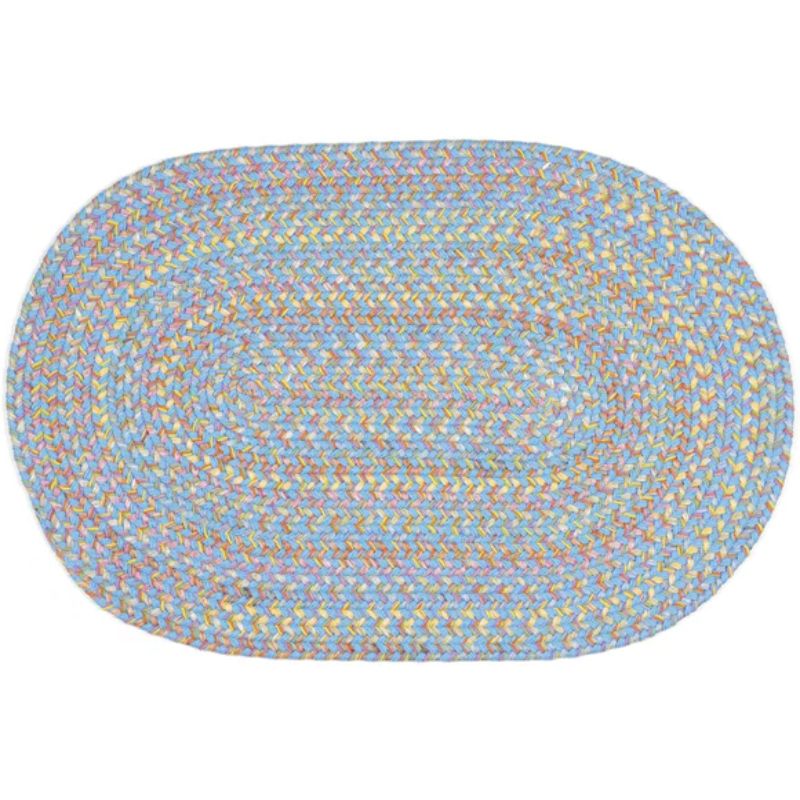 Playtime Braided Oval Area Rug