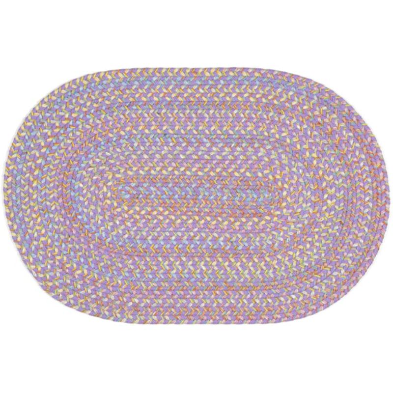Playtime Braided Oval Area Rug