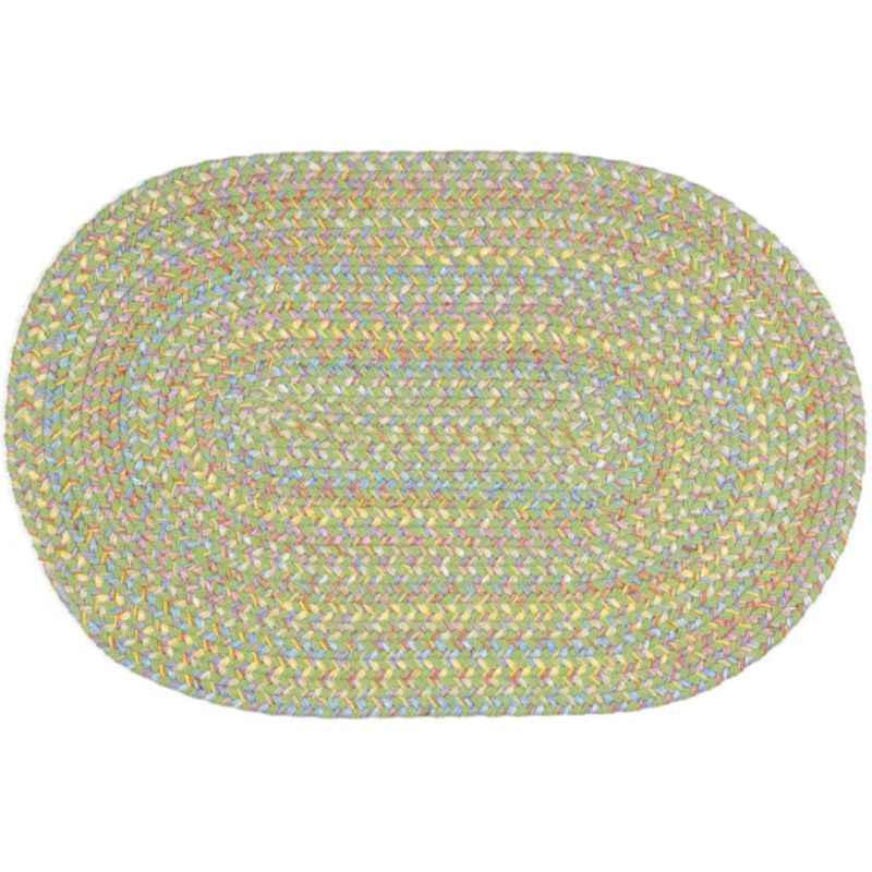 Playtime Braided Oval Area Rug