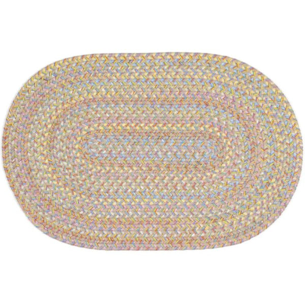 Playtime Braided Oval Area Rug