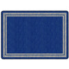 Tone on Tone Dark Light Border Rug