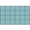 Serene Seating Aqua Blue Rug SensoryEdge