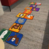 Take a trip to see children s favorite animals with the Zoo Animals Seating Kit. Your 12 piece kit includes an elephant, polar bear, zebra, monkey, lion, seal, rhino, giraffe, hippo, tiger, eagle and penquin.