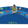 Fun with Phonics Semi Circle Rug