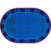 A-Sharp Music Factory Second Rug 8' x 12' Oval
