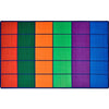 Colorful Rows Seating Rug