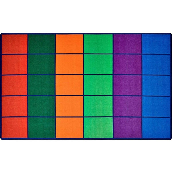 Colorful Rows Seating Rug