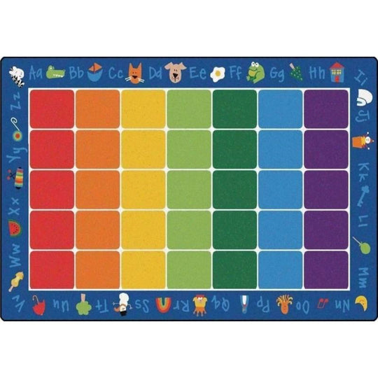 Fun with Phonics Factory Second Classroom Rug