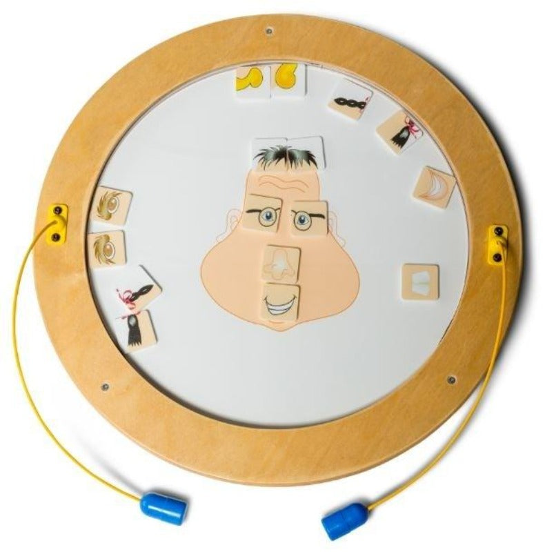 Funny Face Round Wall Activity Panel - Playscapes Y1081811
