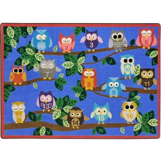 It's A Hoot Learning Rug