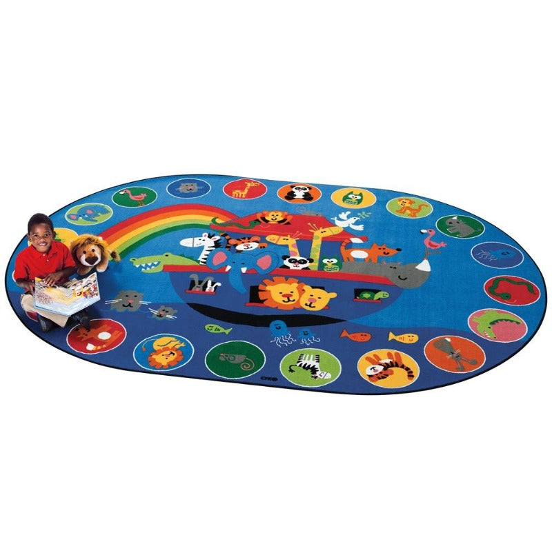 Noah s Voyage Oval Rug Factory Second