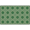 Spring Sage Circles Seating Rug