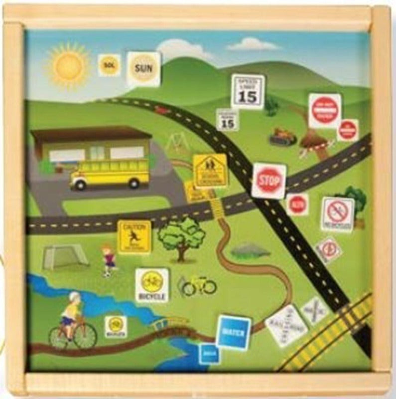 Race & Learn Language Wall Activity Toy