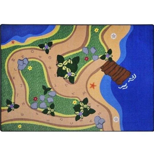 Sandy Shores Alphabet Rug