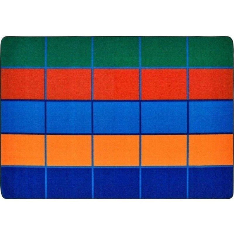 Color Blocks Seating Rug