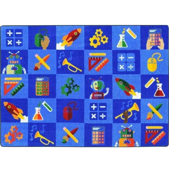 STEAM into Learning Rug