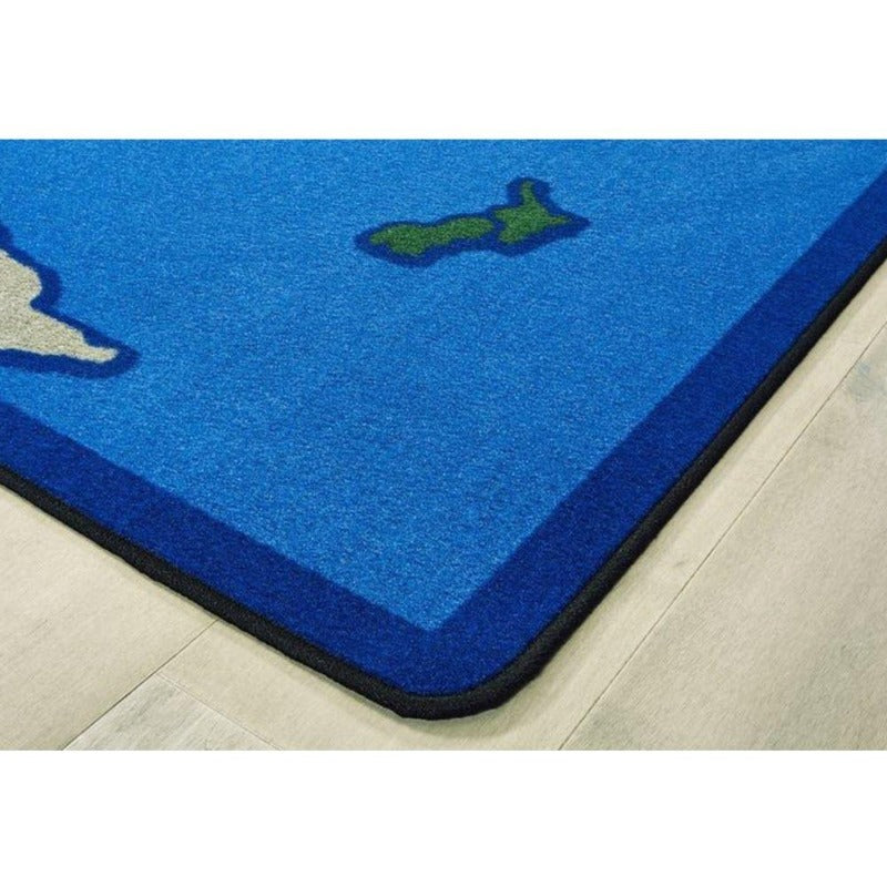 World Map Factory Second Rug