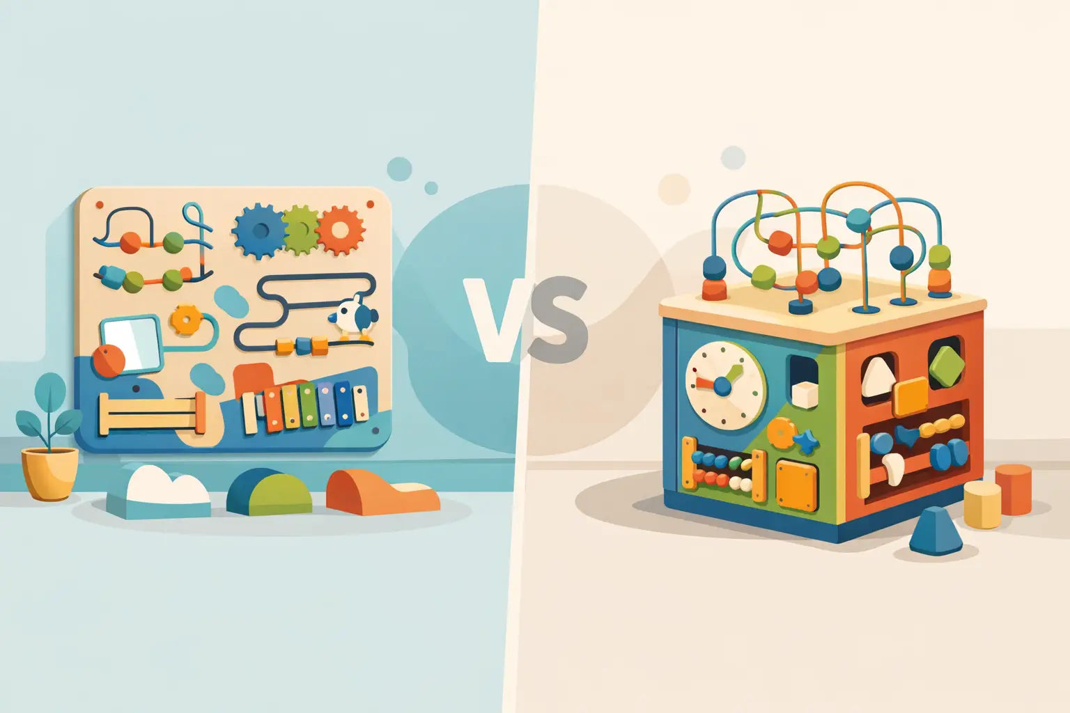 Wall Toys vs Activity Cubes: Which Fits Best?
