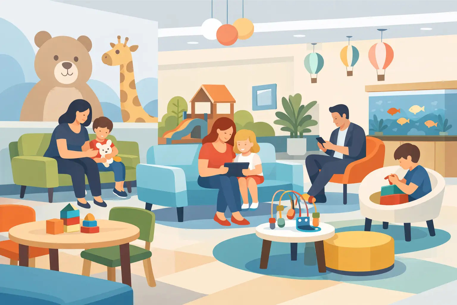 How to Furnish Pediatric Lobbies That Work