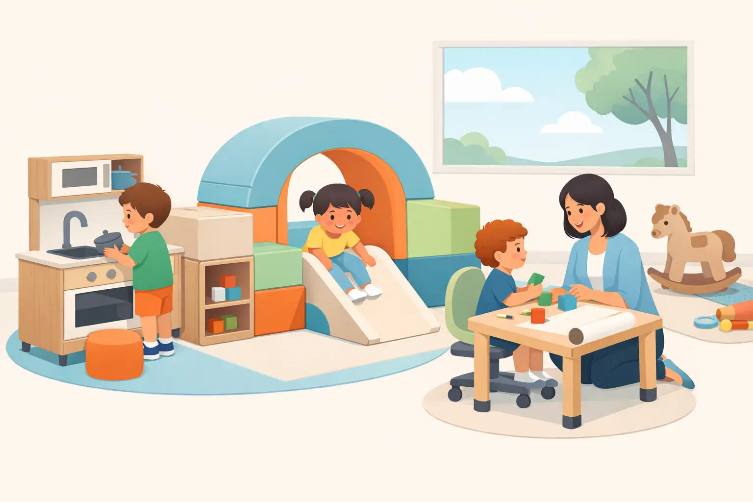 Pediatric Play Furniture That Works Harder