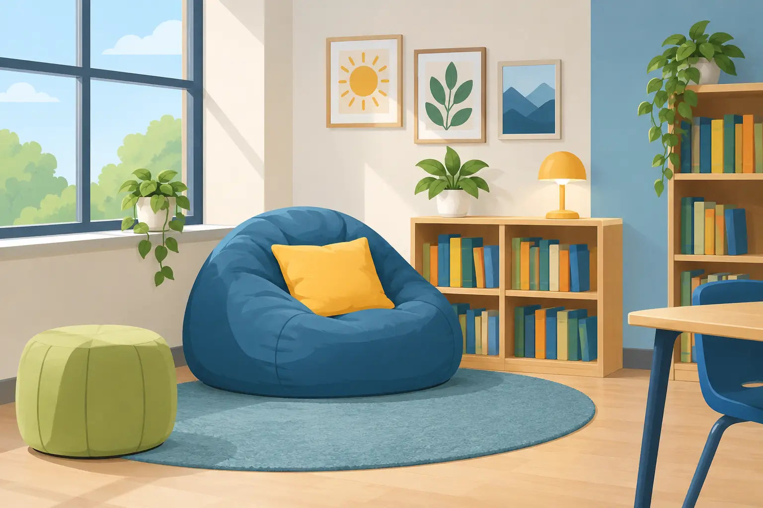 Classroom Reading Nook Example That Works