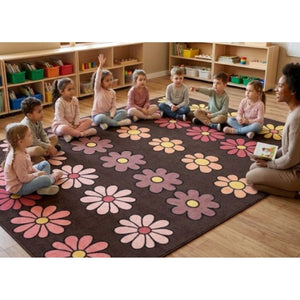 Introducing the Boho Flower Power Seating Rug – SensoryEdge Exclusive | SensoryEdge