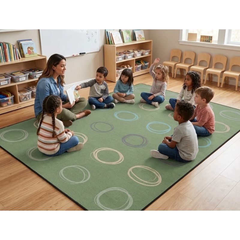 Classroom Rugs for Preschool That Work | SensoryEdge