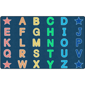 How to Teach Children Their Alphabet Using a Classroom Rug