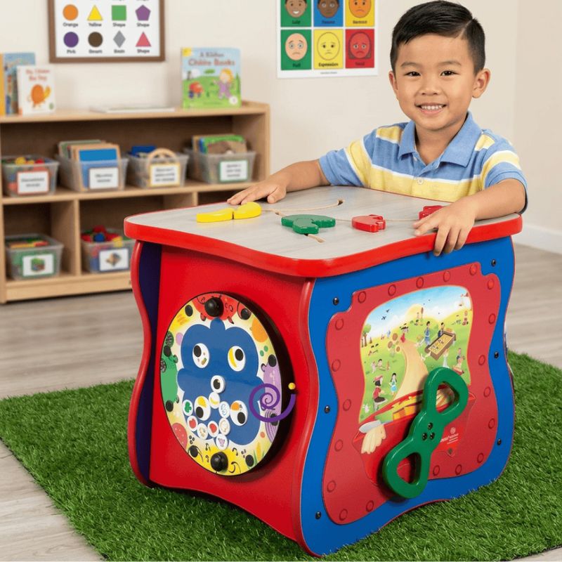 Choosing an Activity Cube for Waiting Room Use