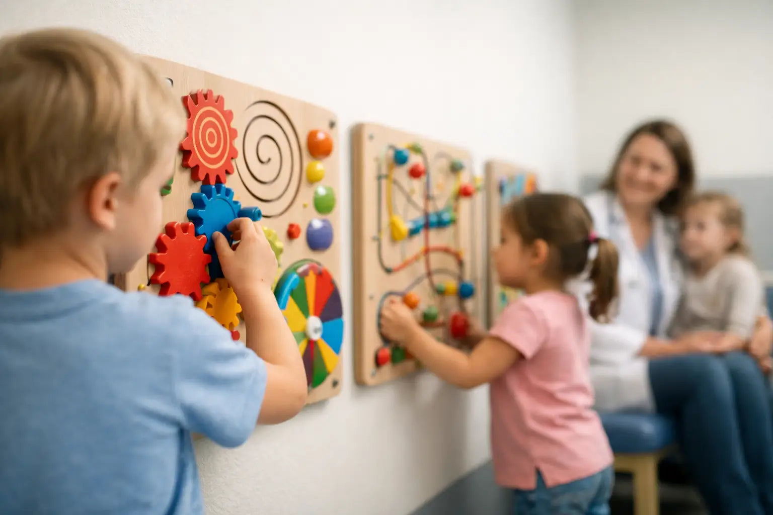 Interactive Wall Toys for Clinics That Work