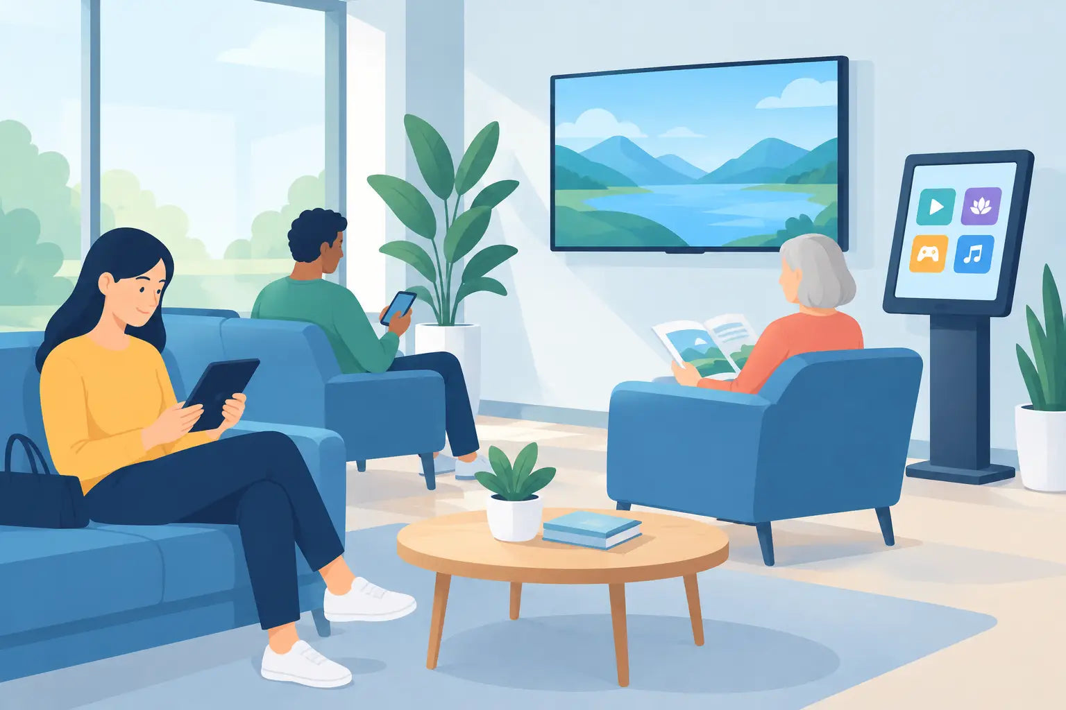 Waiting Room Engagement Tools That Hold Up