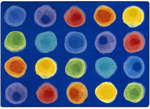 New from Joy Carpets - Water Spots Classroom Rug