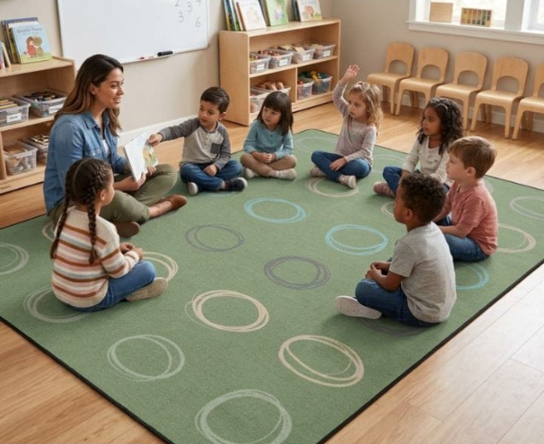 The Quiet Power of Circle Time Rugs