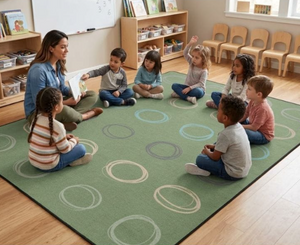 The Quiet Power of Circle Time Rugs