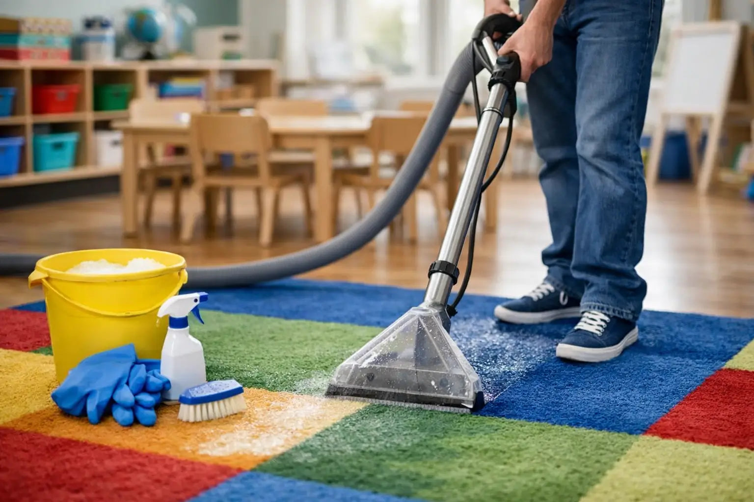 How to Clean Classroom Rugs the Right Way