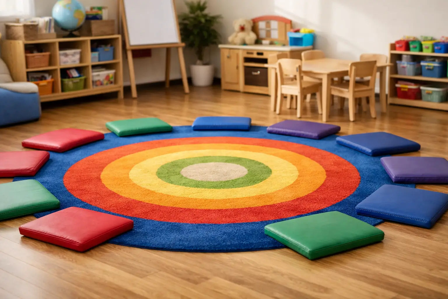 Best Rugs for Circle Time in Classrooms