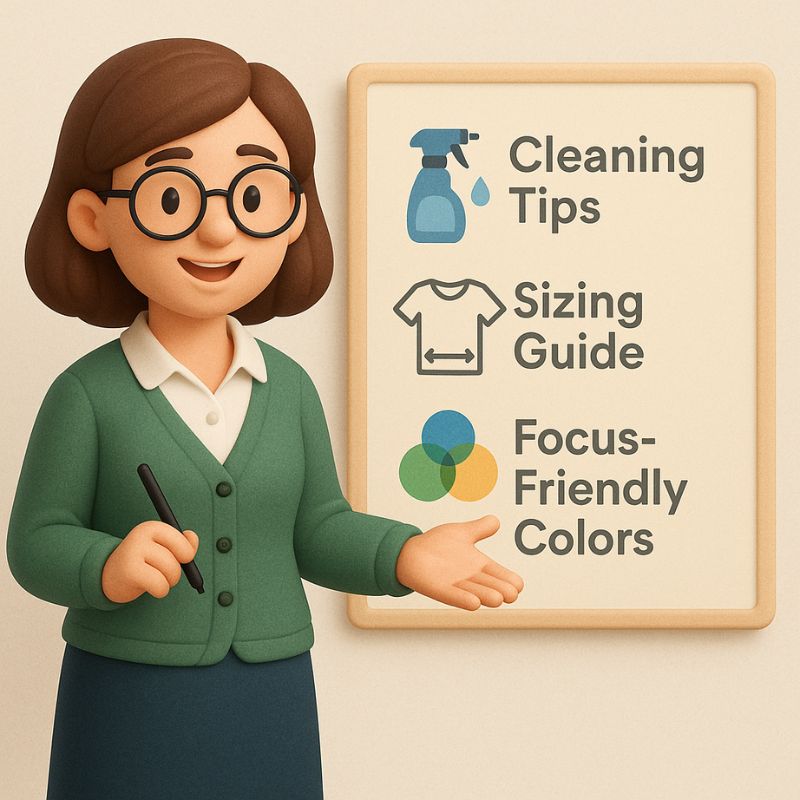 Classroom Rug Questions Answered: Cleaning Tips, Sizing Guide, and Focus-Friendly Colors